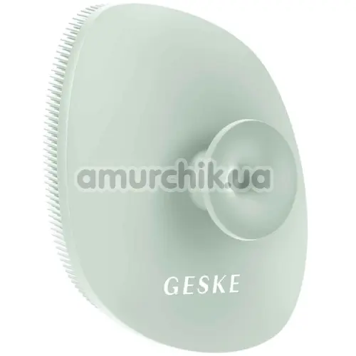 Щетка для лица Geske Facial Brush 4 in 1 Suction Mount, зеленая