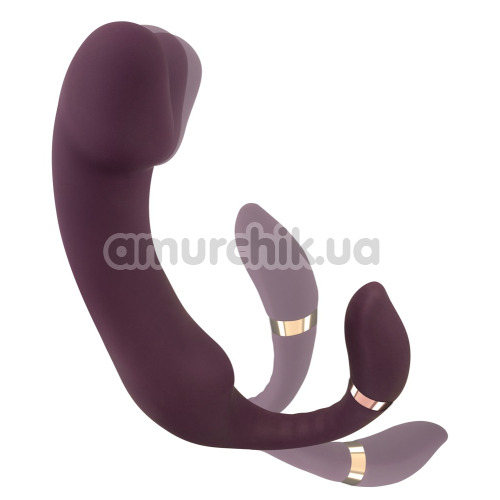 Вибратор клиторальный и для точки G Javida Nodding Tip Vibrator, фиолетовый