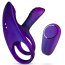 Виброкольцо для члена Hueman Infinity Ignite, фиолетовое - Фото №0
