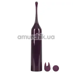 Клиторальный вибратор Spot Vibrator With 2 Tips, фиолетовый - Фото №1