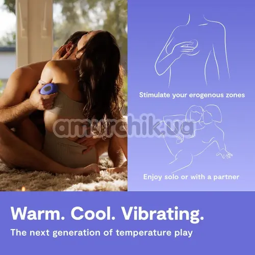 Клиторальный вибратор We-Vibe Temp (ви вайб темп синий)