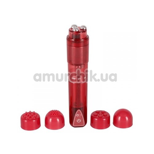 Клиторальный вибратор Vibrant Portable Vibrator, красный