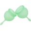 Набор из 2 менструальных чаш Satisfyer Feel Good, светло-зеленый - Фото №4