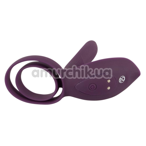 Виброкольцо для члена Couples Choice Couple's Vibrator 2, фиолетовое