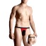 Труси-стрінги чоловічі Mens thongs червоні (модель 4494) - Фото №1