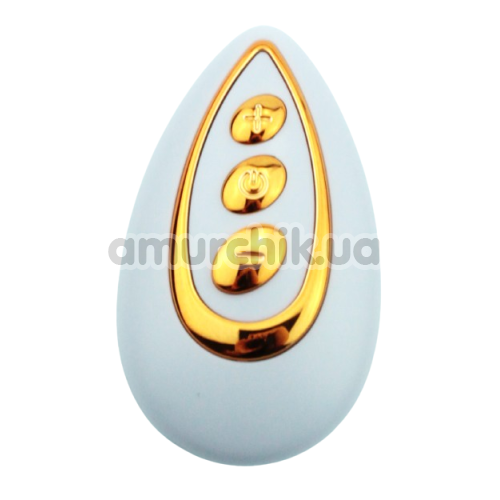 Виброяйцо Vibrating Egg Pear PL-B140, желтое
