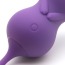 Вагинальные шарики с вибрацией KissToy Paula, фиолетовые - Фото №4