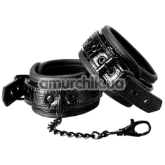 Фиксаторы для рук Blaze Luxury Fetish Handcuffs 21866, черные - Фото №1