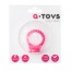 Виброкольцо А-Toys Cock Ring 769005, розовое - Фото №3