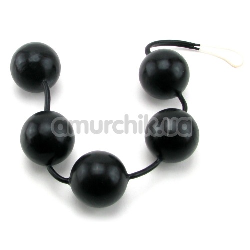 Анально-вагинальные шарики Power Balls, черные