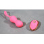 Вагінальні кульки з вібрацією Langloys Ligie, рожеві - Фото №5