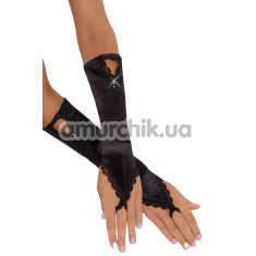 Рукавички Gloves (модель 7710), чорні - Фото №1
