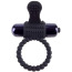 Виброкольцо Fantasy C-Ringz Vibrating Silicone Super Ring, черное - Фото №0