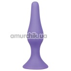 Анальна пробка Los Analos Lavender, фіолетова - Фото №1