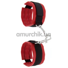 Фиксаторы для рук Guilty Pleasure Luxurious Handcuffs 520006, красные - Фото №1