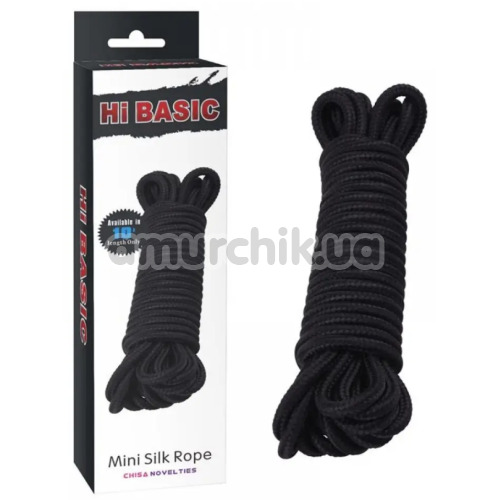Веревка Hi Basic Mini Silk Rope, черная
