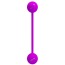 Вагинальные шарики Pretty Love Kegel Ball III, фиолетовые - Фото №2