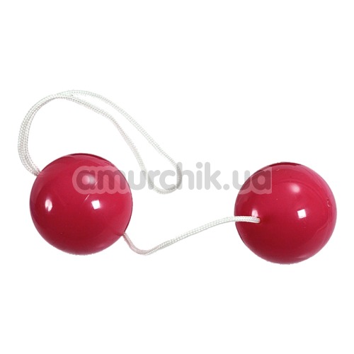 Вагинальные шарики Oriental Duotone Balls, красные