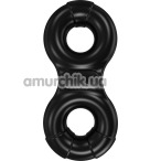 Виброкольцо Bathmate Vibe Rings Eight, черное - Фото №1