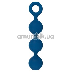 Анальная цепочка Lust Anal Beads, синяя - Фото №1