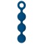 Анальная цепочка Lust Anal Beads, синяя - Фото №0