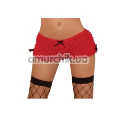 Трусики-шортики женские Ruffle Bootyshort красные (модель EL433) - Фото №1