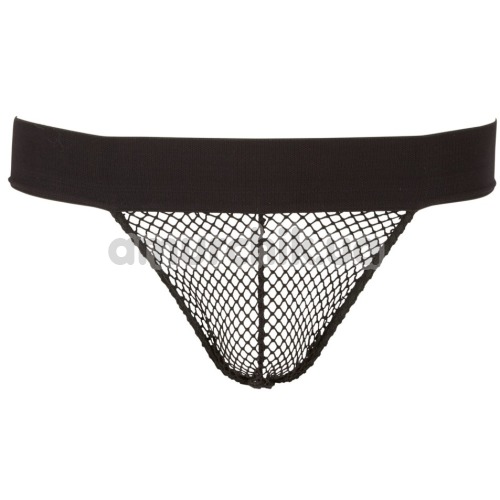 Трусы мужские в сеточку с открытыми ягодицами Svenjoyment Underwear 2100118, черные