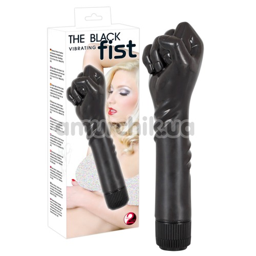 Вибратор The Black Vibrating Fist, черный