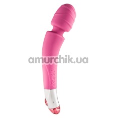 Универсальный массажер Lovely Vibes Laced Soft Touch Body Wand Massager, розовый - Фото №1