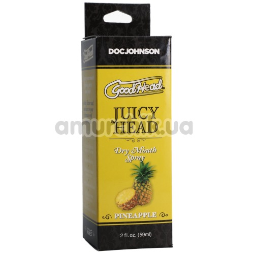 Оральный спрей GoodHead Juicy Head Dry Mouth Spray Pineapple - ананас, 59 мл