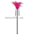 Перышко для ласк Secret Play Fuchsia Feather Tickler, розовое - Фото №1