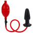 Анальный расширитель Expandable Butt Plug, черно-красный - Фото №3