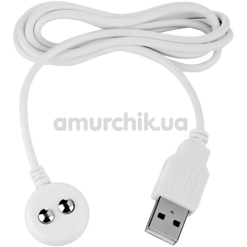 Зарядний пристрій для іграшок Satisfyer USB Ladekabel, біле