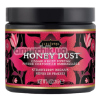 Съедобная пудра для тела Honey Dust Kissable Body Powder Strawberry Dreams - клубника, 170 грамм - Фото №1