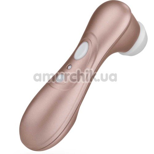 Симулятор орального сексу для жінок Satisfyer Pro 2, золотий