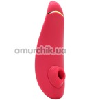 Симулятор орального секса для женщин Womanizer Premium, красный - Фото №1