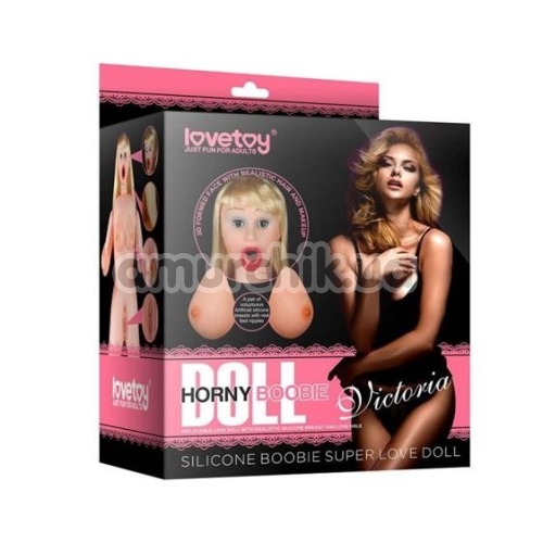 Секс-лялька Lovetoy Horny Boobie Doll Victoria LV153002 - Фото №1