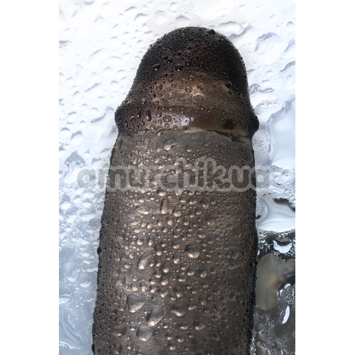 Насадка на пенис с вибрацией XLover Penis Extender 15.5 см, черная