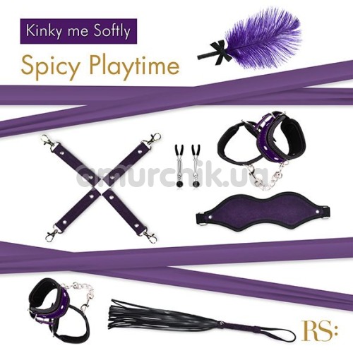 Бондажный набор Rianne S Kinky Me Softly, фиолетовый