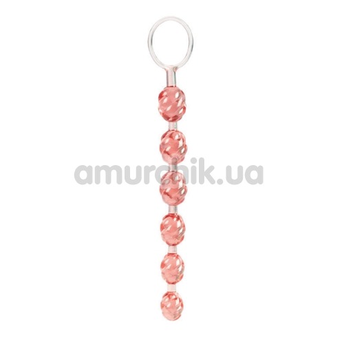 Стимулятор Swirl Pleasure Beads, рожевий - Фото №1