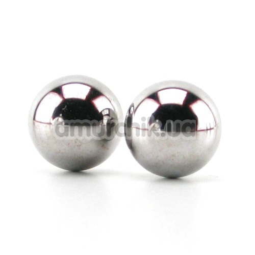 Вагинальные шарики Metal Worx Ben-Wa Balls Small, серебрянные