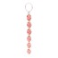 Стимулятор Swirl Pleasure Beads, рожевий - Фото №1