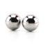 Вагинальные шарики Metal Worx Ben-Wa Balls Small, серебрянные - Фото №2