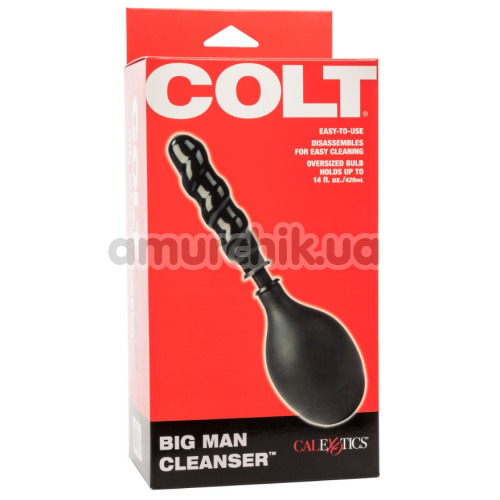 Интимный душ Colt Big Man Cleanser, черный