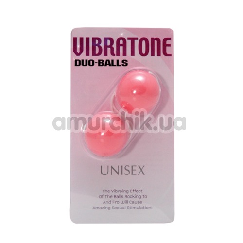 Вагінальні кульки Vibratone Unisex Duo Balls рожеві