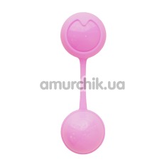 Вагинальные шарики Vibrating Bell Balls, розовые - Фото №1