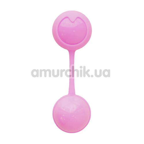 Вагінальні кульки Vibrating Bell Balls, рожеві - Фото №1