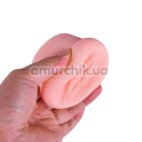Насадка на помпу у вигляді вагіни Men Powerup Vagina, тілесна
