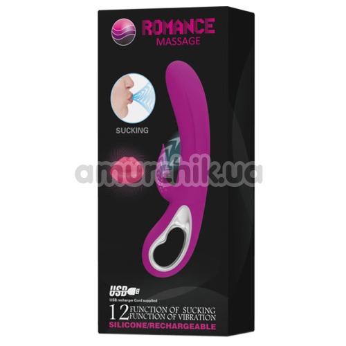 Вибратор Romance Massage MC08, розовый