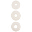 Набор из 3 эрекционных колец Frohle LS004, белый - Фото №0